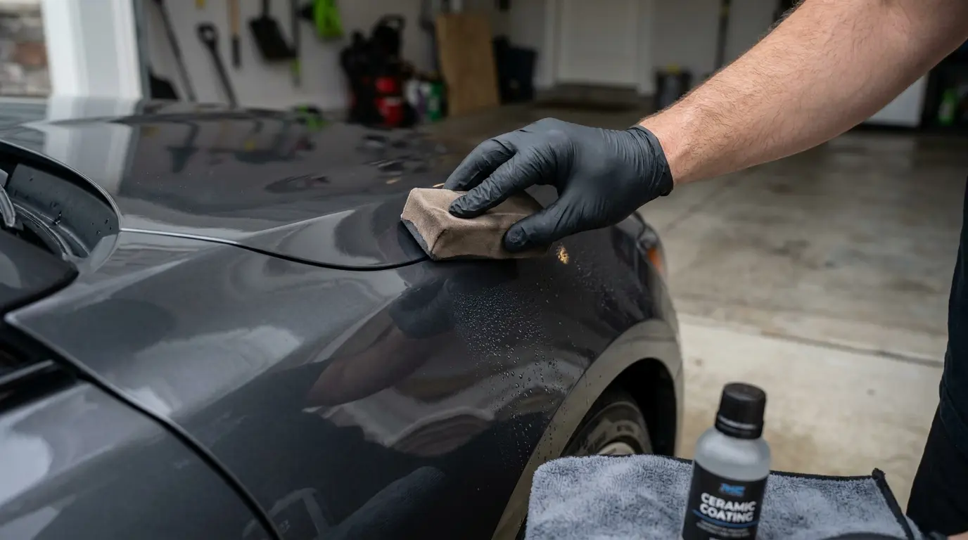 Ceramic coating Calgary — long-lasting paint protection with hydrophobic water beading