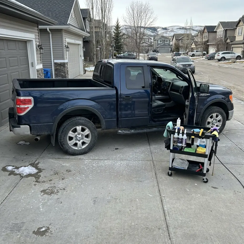 Vehicle detailing for Calgary driving conditions