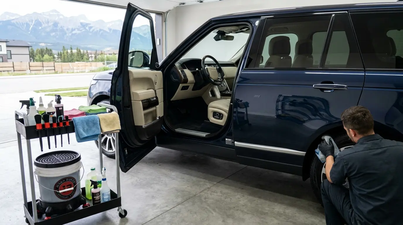 Full detailing Calgary — complete interior and exterior vehicle care in one service