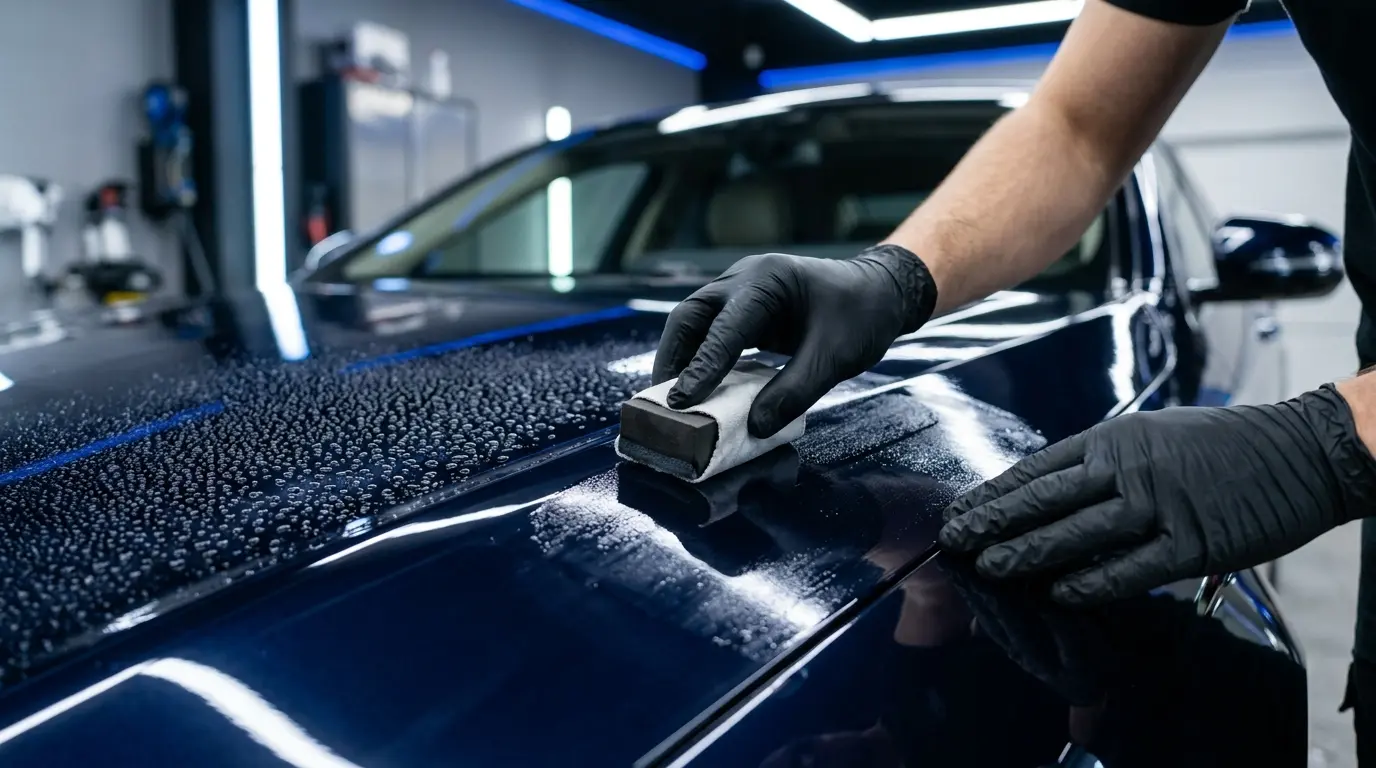 Ceramic coating paint protection preview